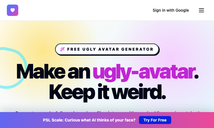 Ugly Avatar