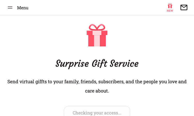 Surprise Gift Service