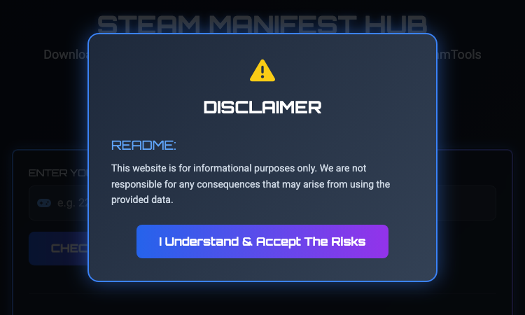 Steam Manifest