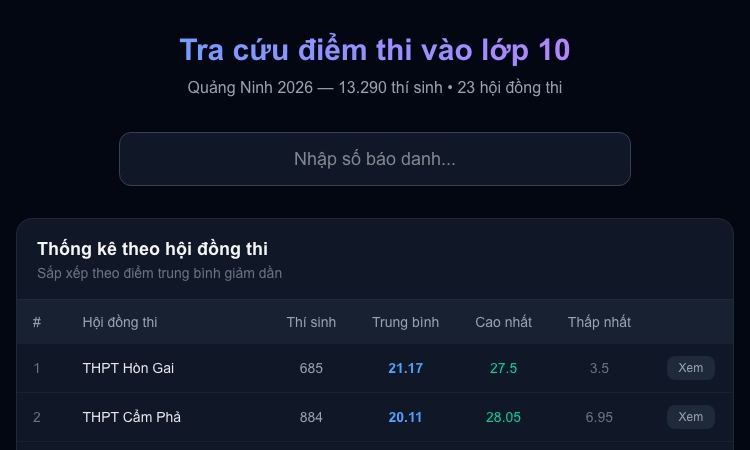 Thpt2026 Iota Vercel App